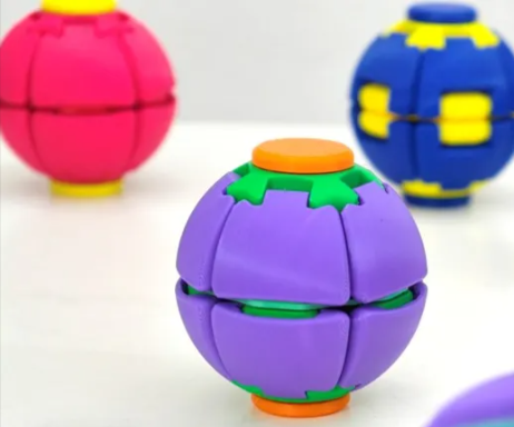 Bola Fidget de Apertar para Girar