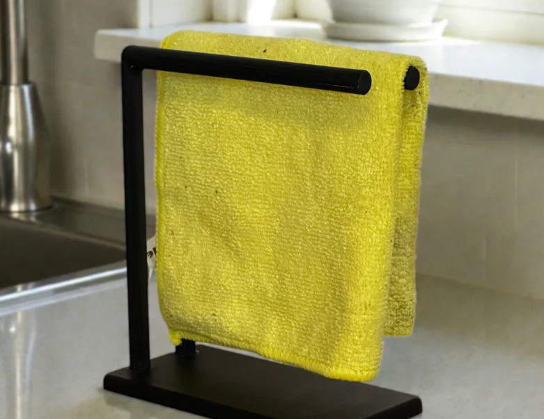 Suporte Minimalista para Pano de Cozinha
