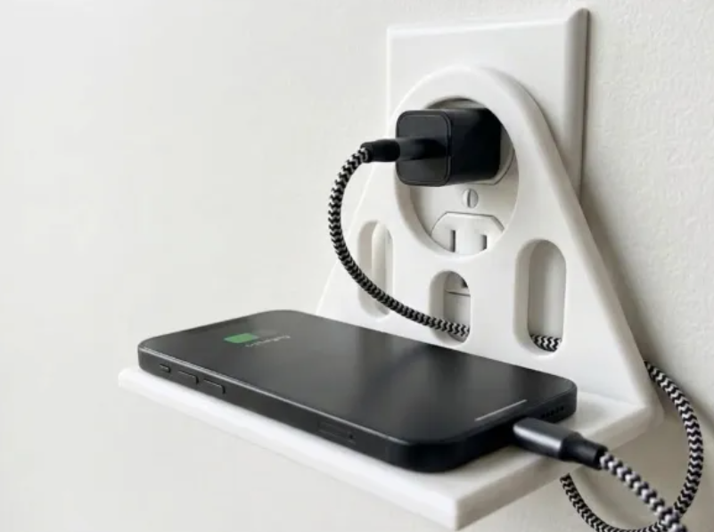 Suporte de celular para tomadas